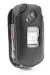 BELTRON Leather Fitted Case for Kyocera DuraXV LTE E4610 (Verizon), DuraXE E4710 (AT&T) - Features: Rotating Belt Clip, Screen & Keypad Protection, Secure Fit