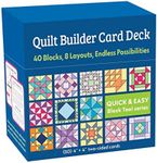 Quilt Builder Card Deck: 40 Block, 8 Layouts, Endless Possibilities