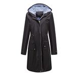 Waterproof Trench Coat With Hood