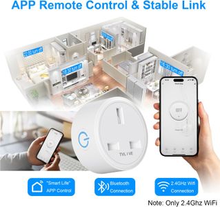 Smart Plug 4-Pack – Alexa Compatible, UK WiFi Outlet