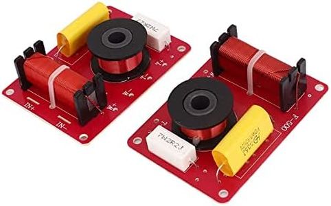 uxcell 2 Pcs 100W 2-Way Speaker System Audio Crossover Filters Frequency Distributor