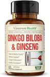 Vimerson Health Ginkgo Biloba & Ginseng