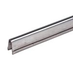 Wynn Hardware Stainless Steel Sliding Door Track Cover for Repairing Worn or Damaged Glass Doors and Horizontal Windows - Patio Glass Door Track Replacement (6 Feet)