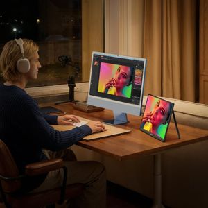 ARZOPA 16" 2.5K Portable Monitor – QHD HDR USB-C HDMI, IPS Eye Care