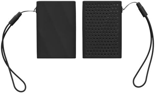 kwmobile Silicone Case Compatible with Samsung Portable SSD T9 - Case Protective Cover for SSD Drive - Black