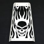 Skull Motorcycle Steel Chrome Skull