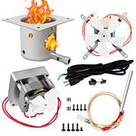 Auger Motor,Grill Induction Fan Kit, Fire Burn Pot and Hot Rod Ignitor,Traeger Parts Replacement Traeger Grill Parts for Pit Boss Grill Parts and Auger Motor for Traeger Grill,Traeger Fan Ignitor Kit