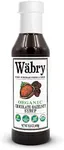 Wäbry Organic Chocolate Hazelnut Syrup – 15.5oz (439g), Natural Chocolate Syrup for Pancakes and Waffles, Drinks and Ice cream, Vegan Mocha Syrup for Coffee, Non-GMO & Dye-Free – BPA Free Bottle