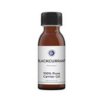 Mystic Moments | Blackcurrant Seed Carrier Oil 125ml - Pure & Natural Oil Perfect For Hair, Face, Nails, Aromatherapy, Massage and Oil Dilution Vegan GMO Free