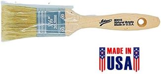 Ateco 60015 Pastry Brush - 1.5 Inch Natural Wood Boar Bristles Made in the USA - Kitchen Pastry Basting Brush