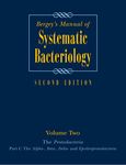 Bergey's Manual® of Systematic Bacteriology: Volume 2: The Proteobacteria, Part B: The Gammaproteobacteria