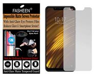 FASHEEN HTC ONE MAX Anti Glare Matte Eye Protection, Shatterproof Flexible Fiber, Not a Glass, Not an Edge to Edge Screen Protector, Impossible Hammerproof Matte Screen Guard for HTC ONE MAX