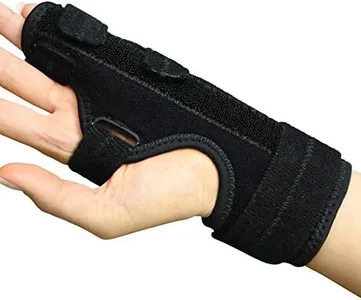 MARS WELLNESS Boxer Fracture Splint - 4th or 5th Metacarpal Splint Hand and Finger Brace - Broken Fingers, Wrist, Pinky and Hand Immobilizer - Large/X-Large