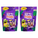 Freddo Pouch Duo 300g x2 - Cadbury's Classic Caramel Bliss in Fun-Sized Frogs! Indulge in Dairy Milk Chocolate with a Caramel Twist for the Whole Family!