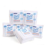 Scott® Essential Tissue Paper Napkins, 100 Pulls, Pack of 6 (Total 600 Sheets) (01324C)