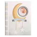 C.R Gibson B2-23934 Love You to the Moon and Back Gender Neutral Baby Memory Book, 8.8'' W x 11.2'' H