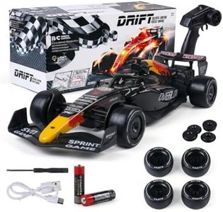 Premium F1 RC Racing Drift Car, 1:16 Remote Control Car with Extra Drifting Tires, Enjoyment Vehicle for Adults Boys Girls and Kids, L2502-1A