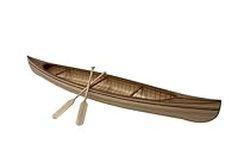 Midwest 982 - Peterboro Canoe 1:12 - Wooden Boat Model Building Kit for Adults 15.75" Long - DIY Woodcraft Self Assembly -Wood Model Starter Kit