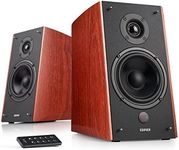 Edifier R2000DB Powered Bluetooth Bookshelf Speakers - Near-Field Studio Monitors – 120W RMS Studio Monitor with Optical Input 5″ Large Woofer - Wood