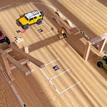 RC Crawler RC Course 3 Obstacles Teeter Totter Flexibility Test Parking lot Start Finish Gate (3 Obstacles)