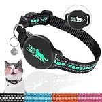 Luminous Airtag Cat Collar,PROFAVO 