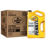 Pennzoil Platinum Full Synthetic 5W-30 Motor Oil, 5 Quart (3 Pack)