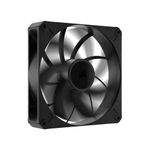 CORSAIR RS140 MAX 140mm PWM Thick Fan – High Static Pressure – Liquid Crystal Polymer Construction – Single Fan – Black