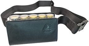 CLAIRE-FONCET Coin Sorter Case for 5 Euro Coins, Transparent and Graduated Worn on a Belt, Ideal for Waiters and Waitresses for a Quick and Organised Change Giving