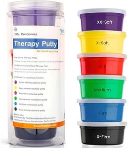 FlintRehab Quality Therapy Putty for Kids & Adults (6 Pack, 3-Oz Each) Thera Putty for Hand Therapy & Fidgeting | Exercise Hand Putty for Hand Strength | Helps Relieve Stress & Anxiety