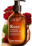 Gya Labs Rose Massage Oils for Mass