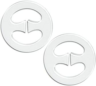 Hollywood Fashion Secrets Bra Converting Clips, Hide Straps & Lift Breasts, 2 pcs Clear, 2 Pack