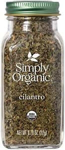 Simply Organic Cilantro Leaf, Cut & Sifted, Certified Organic | 0.78 oz | Coriandrum sativum L.