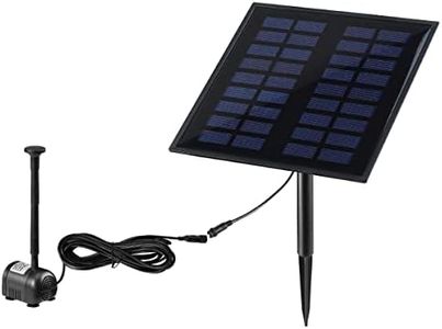 5W Solar Powered Fountain Water Pump for Outdoor Garden Pond Pool