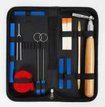 MELHA Professional Piano Tuning Kit with Case, 13 PCS Piano Tuner Wrench Hammer Rubber Mutes Set Tuning Lever Tools for Beginner