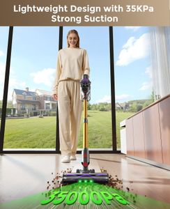VACTechPro Cordless Vacuum Cleaner – Lightweight, Powerful for Pet Hair