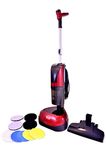 Ewbank EPV1100 4-In-1 Floor Cleaner, Scrubber, Polisher and Vacuum, Red, 23-Feet Power Cord