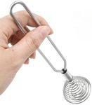 Stainless Steel Spring Coil Whisk Wire Whip Cream Egg Beater Gravy Cream Hand Mixer Kitchen Tool Accessories For Mixing, Blending, Beating, Stirring, Cooking