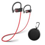 NUASI Waterproof Earphones Wireless IPX7 Waterproof for Running Sports Work