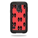 MightySkins Skin Compatible with OtterBox Defender Samsung Galaxy S5 Case wrap Cover Sticker Skins Dead Eyes Pool