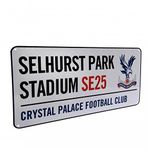 Crystal Palace FC Official Football Gift Street Sign - A Great Christmas/Birthday Gift Idea For Men And Boys