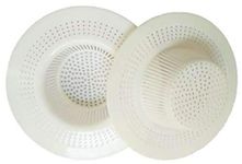 Upping Kitchen Basin Plastic Sink Strainer Filter (White, 13 x 3 x 13) 2