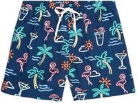 Chubbies Men Shorts, 4-Way Stretch Shorts Men, Swim Trunks Beach Shorts Swimwear, 5.5" Inseam, The Neon Lights, X-Small