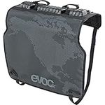 EVOC TAILGATE PAD DUO Safe bike transport in the pickup truck (bike transport, secure fixation of 2 bikes, access to the tailgate lever, protection for pickup and bike), Black