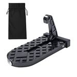 QIMEI-SHOP Car Door Step U Shaped Car Door Pedal Foldable Vehicle Roof Step Easy Access to Rooftop for SUV Trucks Automobile Loading Capacity 120kg