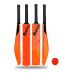 Jaspo Cric Addict Blaster Plastic Cricket Bat Size 5 for Kids,Juniors,Youth,Children (Bat Height-30 Inches) (Orange, Plastic Bat Size-5)