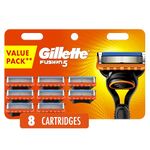 Gillette Fusion5 men's Razor Blade Refills, 8 Count