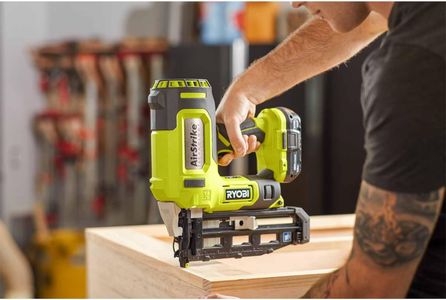 RYOBI 18V Cordless 16 Gauge Nailer – Battery Powered