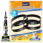 KEEPOW Replacement Belts Compatible with Bissell Powerlifter/CleanView Swivel Rewind Pet Vacuum 2252, 2253, 2254, 22543, 2255, 2256, 2258, 2259, 2260, 2316, 1790, 1792, Part#32074, 4 Pack