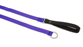 Lupine Slip Lead for Medium and Larger Dogs, 3/4-Inch Wide by 6-Feet Long, Purple