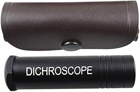 Heavy Duty Calcite Dichroscope Gemstone Tester Trichoic Pleochroic Colors Gemstone Identification Gemstones Gemological Testing Diamond Jeweler Tool Metal Body Gemology